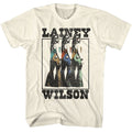 Lainey Wilson - Photo Repeat - American Classics - Solid Off-White Adult Short Sleeve T-Shirt