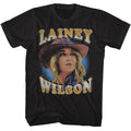Lainey Wilson - Hat Photo - American Classics - Solid Black Adult Short Sleeve T-Shirt