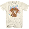 Lainey Wilson - Flower Circle - American Classics - Solid Off-White Adult Short Sleeve T-Shirt