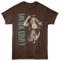 Lainey Wilson - Monotone Cowboy Hat - American Classics - Dark Chocolate Adult Short Sleeve T-Shirt