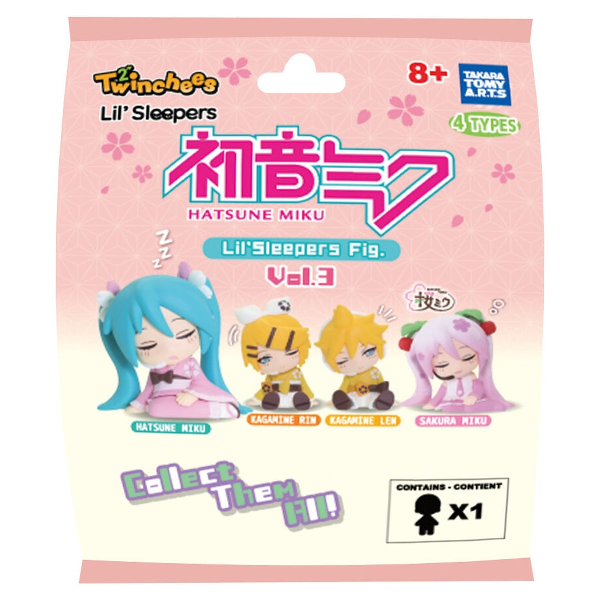 TOMY - Hatsune Miku - Twinchees Lil' Sleepers Volume 3 Blind Bag