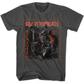 Iron Maiden - Senjutsu - American Classics - Solid Gray Adult Short Sleeve T-Shirt