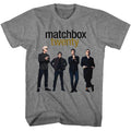 Matchbox Twenty - Band Members - American Classics - Heather Gray Adult Short Sleeve T-Shirt