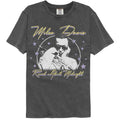 Miles Davis - Round About Midnight Stars - American Classics - Gray Solid Adult Short Sleeve Comfort Color T-Shirt