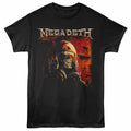 Megadeth - Bomber Vic - Front Print Adult Short Sleeve Solid T-Shirt - Black