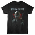 Megadeth - Samurai Vic - Front Print Adult Short Sleeve Solid T-Shirt - Black