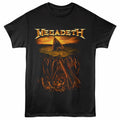 Megadeth - Shark Nukes - Front Print Adult Short Sleeve Solid T-Shirt - Black