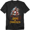 Army Of Darkness - Bloody Poster - Adult Unisex Short Sleeve T-Shirt - Black