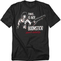 Army Of Darkness - Boomstick - Adult Unisex Short Sleeve T-Shirt - Black