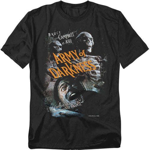 Army Of Darkness - Covered - Adult Unisex Short Sleeve T-Shirt - Black