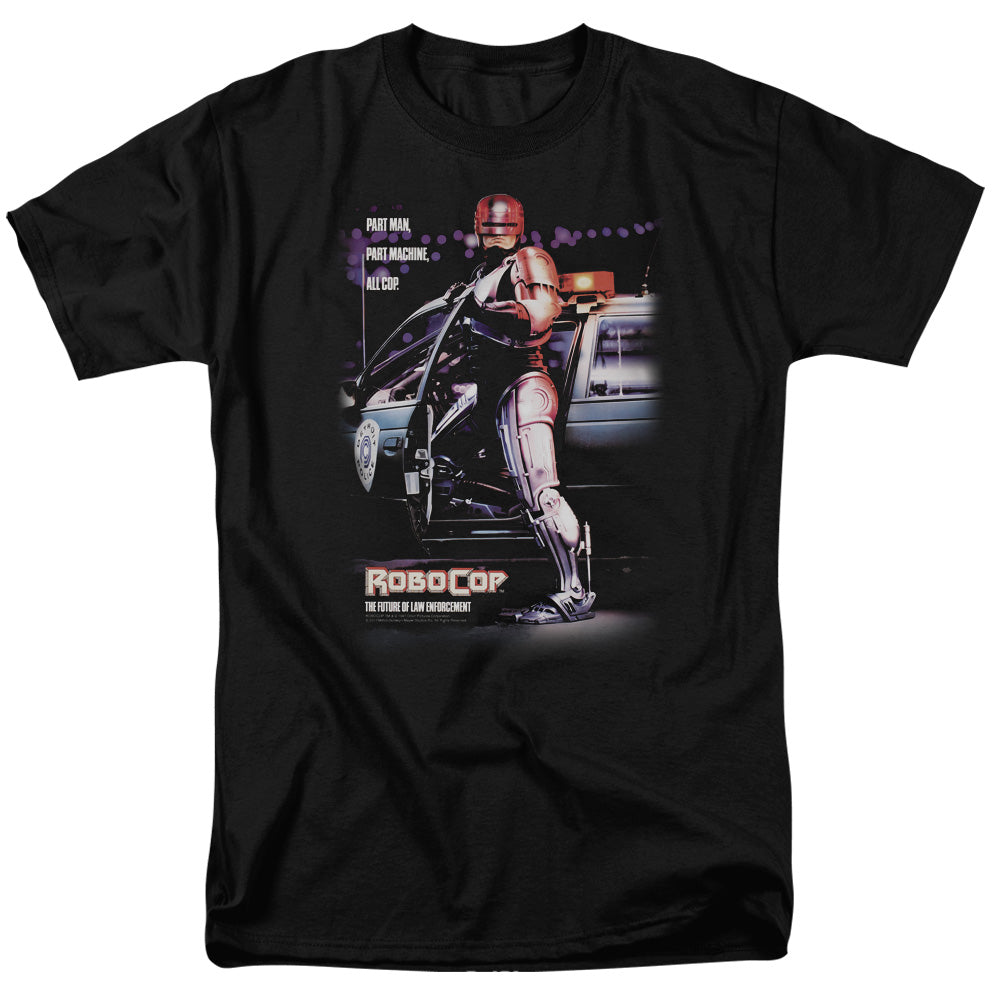 Robocop - Poster - Adult Unisex Short Sleeve T-Shirt - Black