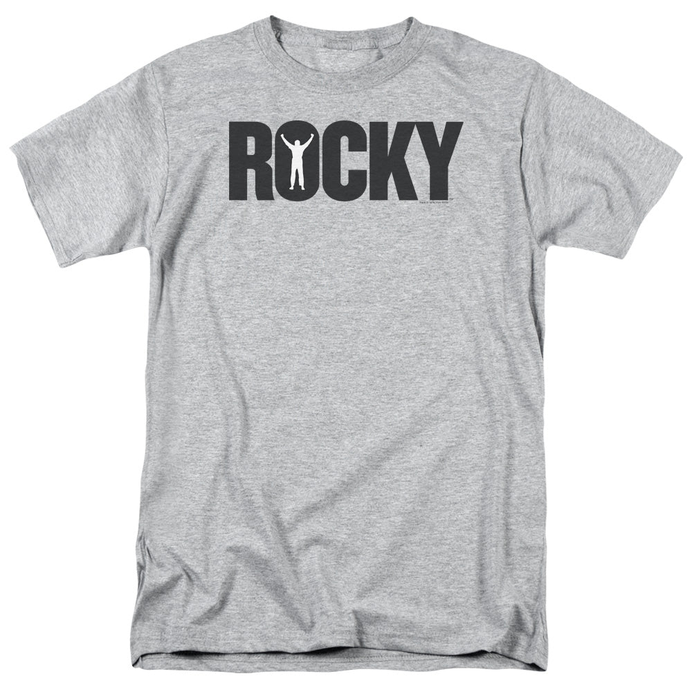 Rocky - Logo - Adult Unisex Short Sleeve T-Shirt - Gray