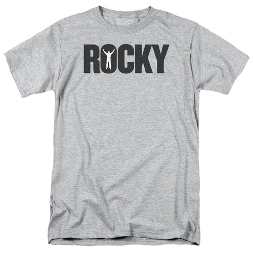 Rocky - Logo - Adult Unisex Short Sleeve T-Shirt - Gray