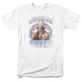 Rocky - Apollo Creed - Adult Unisex Short Sleeve T-Shirt - White