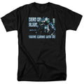 Robocop - Dead Or Alive - Adult Unisex Short Sleeve T-Shirt - Black