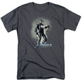 Robocop - Break On Through - Adult Unisex Short Sleeve T-Shirt - Gray