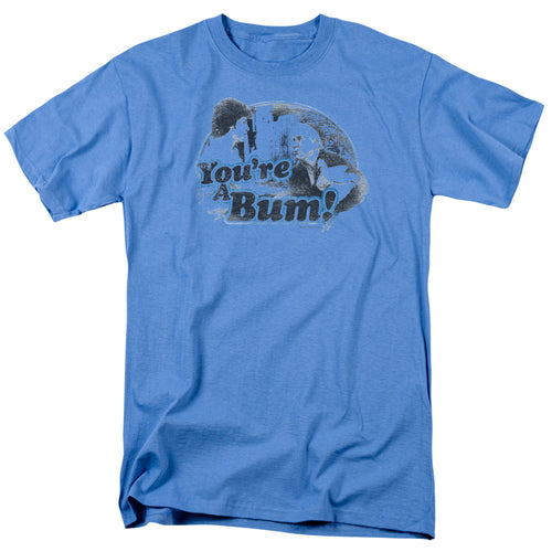 Rocky - Youre A Bum - Adult Unisex Short Sleeve T-Shirt - Blue