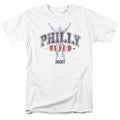 Rocky - Philly 1976 - Adult Unisex Short Sleeve T-Shirt - White