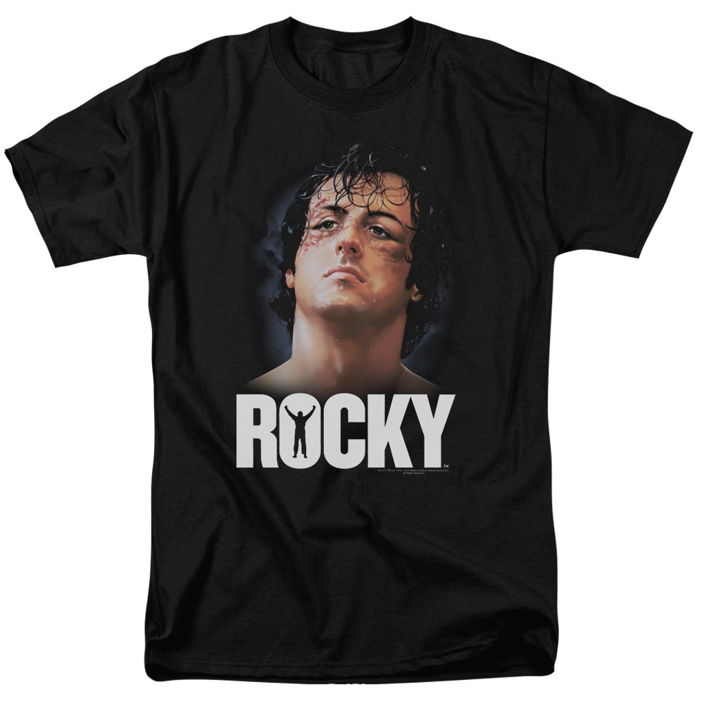 Rocky - The Champ - Adult Unisex Short Sleeve T-Shirt - Black