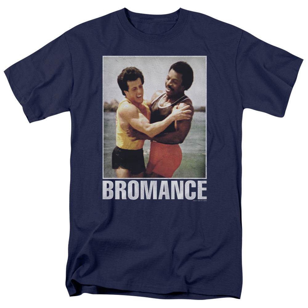 Rocky - Bromance - Adult Unisex Short Sleeve T-Shirt - Blue