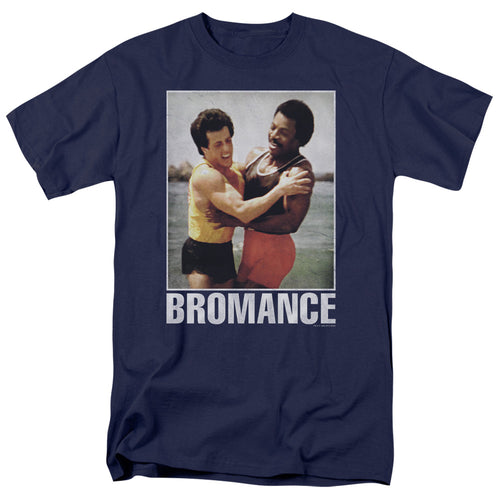 Rocky - Bromance - Adult Unisex Short Sleeve T-Shirt - Blue