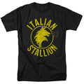 Rocky - Italian Stallion Horse - Adult Unisex Short Sleeve T-Shirt - Black