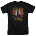 Rocky IV - Condolences - Adult Unisex Short Sleeve T-Shirt - Black