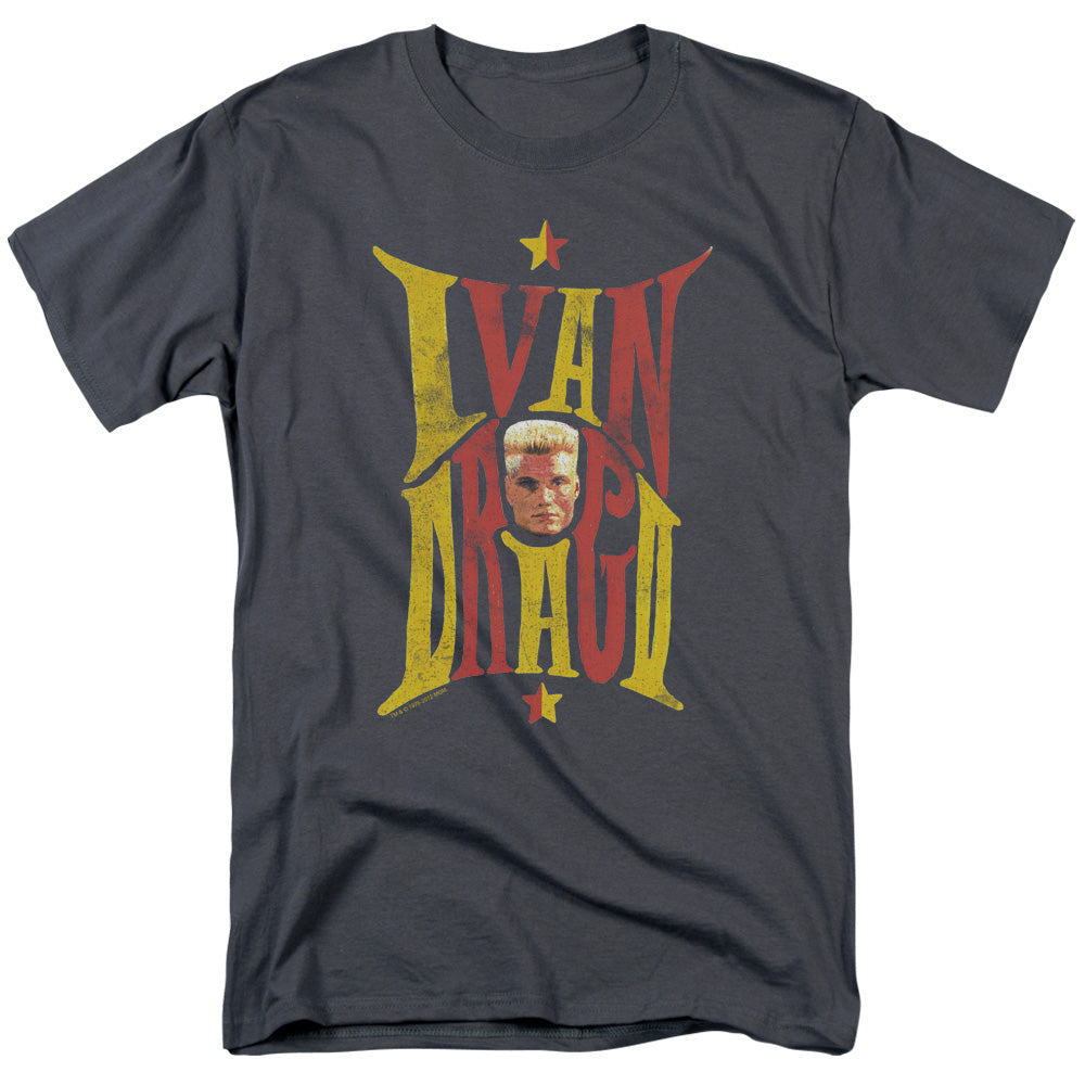 Rocky IV - Ivan - Adult Unisex Short Sleeve T-Shirt - Gray