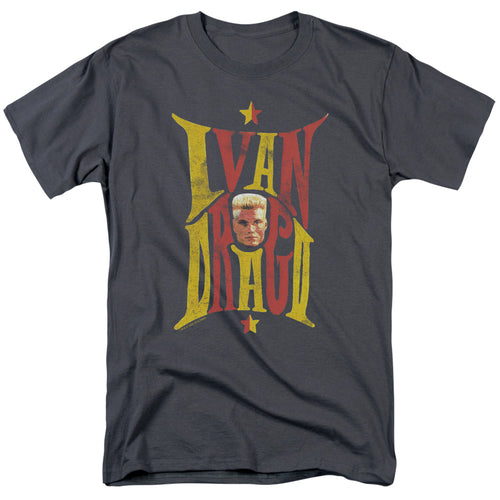 Rocky IV - Ivan - Adult Unisex Short Sleeve T-Shirt - Gray