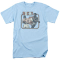 Rocky - Big Fight - Adult Unisex Short Sleeve T-Shirt - Blue