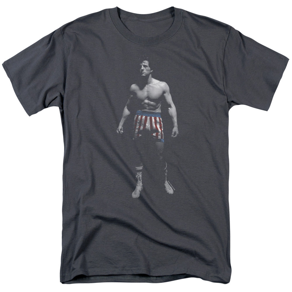 Rocky - Stand Alone - Adult Unisex Short Sleeve T-Shirt - Gray