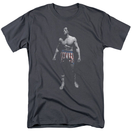 Rocky - Stand Alone - Adult Unisex Short Sleeve T-Shirt - Gray