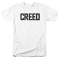 Creed - Cracked Logo - Adult Unisex Short Sleeve T-Shirt - White