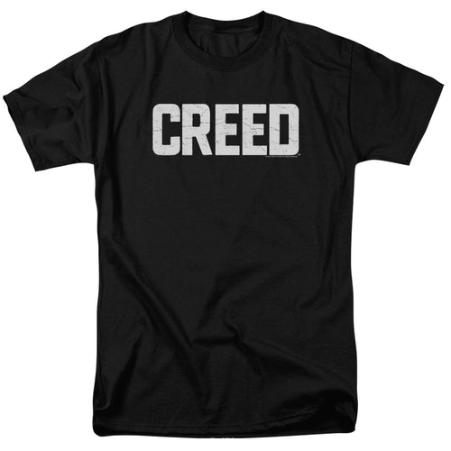 Creed - Cracked Logo - Adult Unisex Short Sleeve T-Shirt - Black