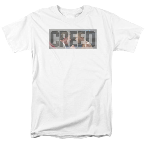 Creed - Pep Talk - Adult Unisex Short Sleeve T-Shirt - White