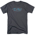Teen Wolf - Neon Logo - Adult Unisex Short Sleeve T-Shirt - Gray