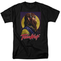Teen Wolf - Headphone Wolf - Adult Unisex Short Sleeve T-Shirt - Black