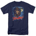 Teen Wolf - Moon Wolf - Adult Unisex Short Sleeve T-Shirt - Blue