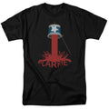 Carrie - Bucket Of Blood - Adult Unisex Short Sleeve T-Shirt - Black