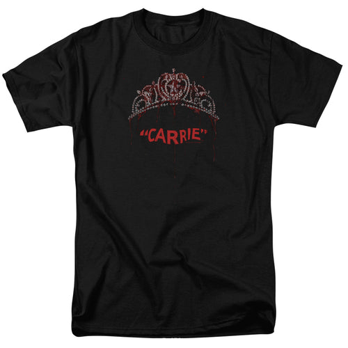 Carrie - Prom Queen - Adult Unisex Short Sleeve T-Shirt - Black