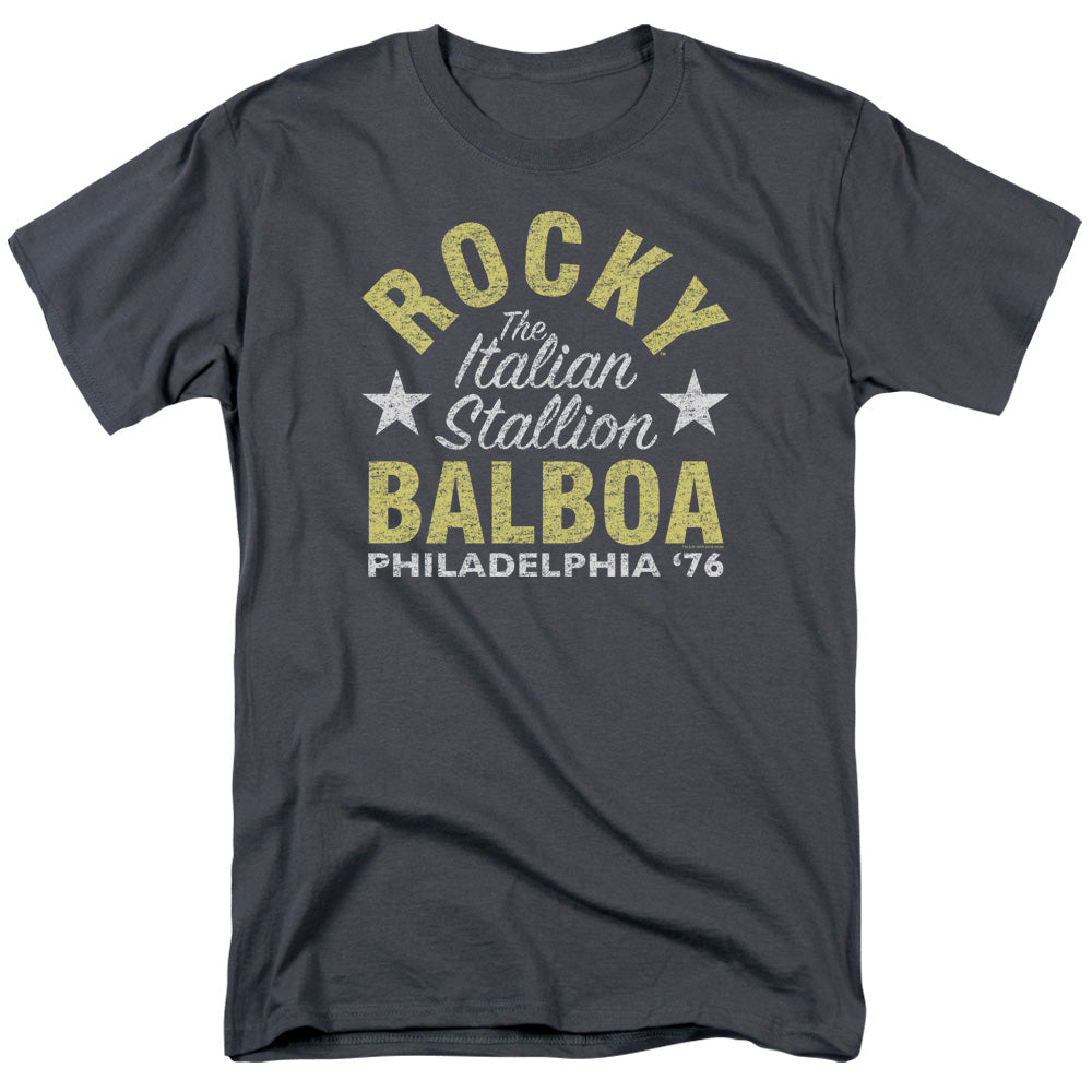 Rocky - Rocky Philly - Adult Unisex Short Sleeve T-Shirt - Gray