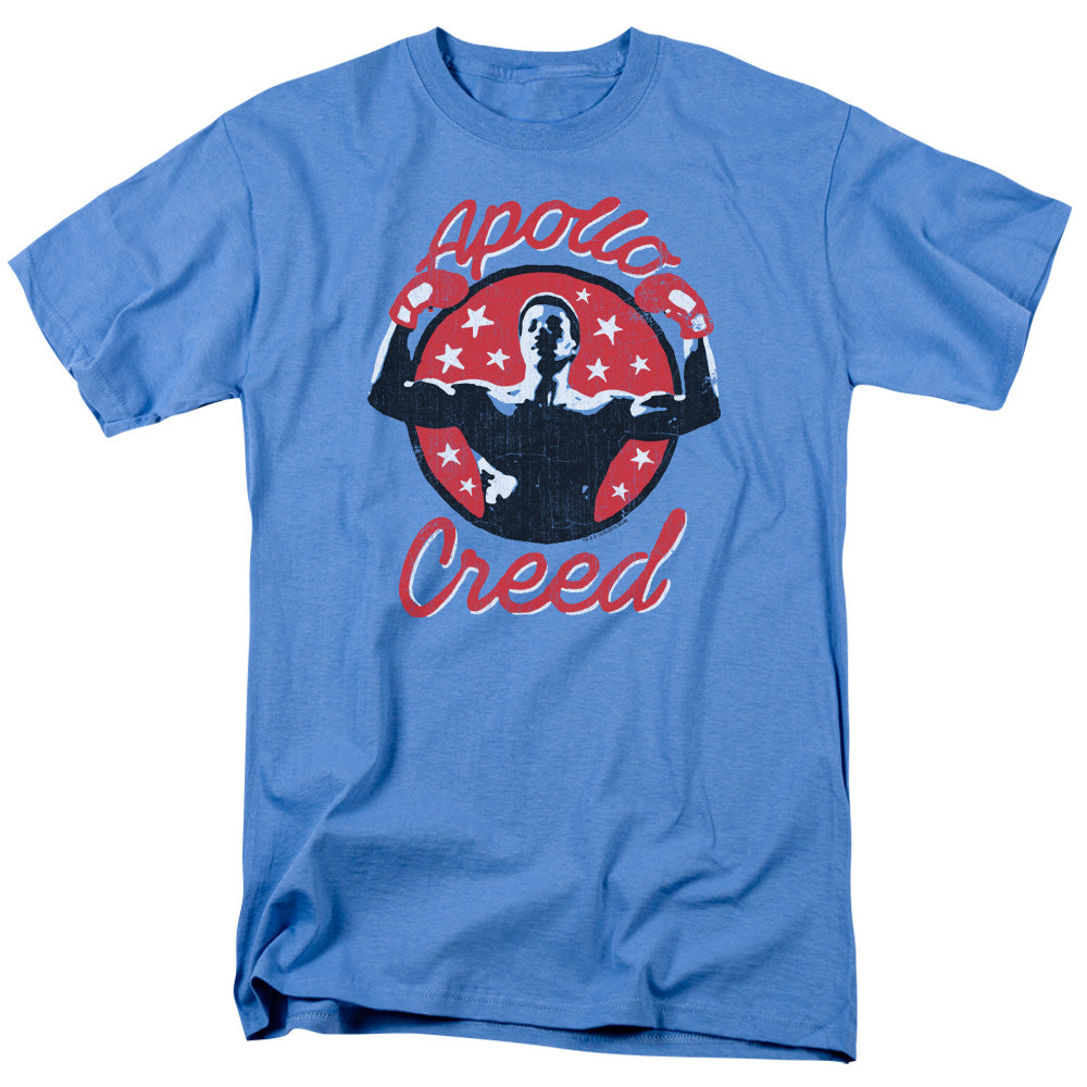 Rocky - Apollo Star - Adult Unisex Short Sleeve T-Shirt - Blue