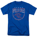 Rocky - Count Of Monte Fisto - Adult Unisex Short Sleeve T-Shirt - Blue