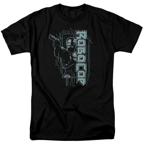 Robocop - Murphy Split - Adult Unisex Short Sleeve T-Shirt - Black