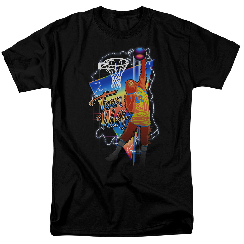 Teen Wolf - Electric Wolf - Adult Unisex Short Sleeve T-Shirt - Black