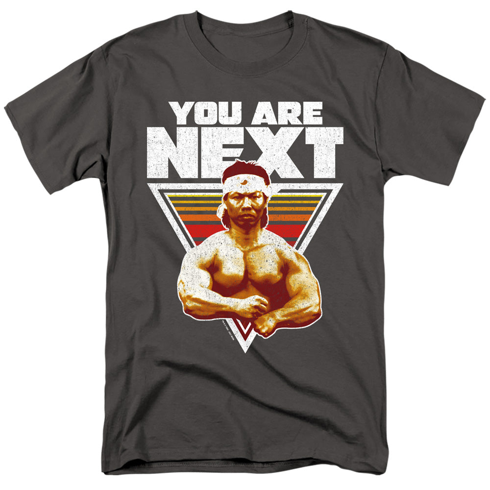 Bloodsport - You Are Next - Adult Unisex Short Sleeve T-Shirt - Gray