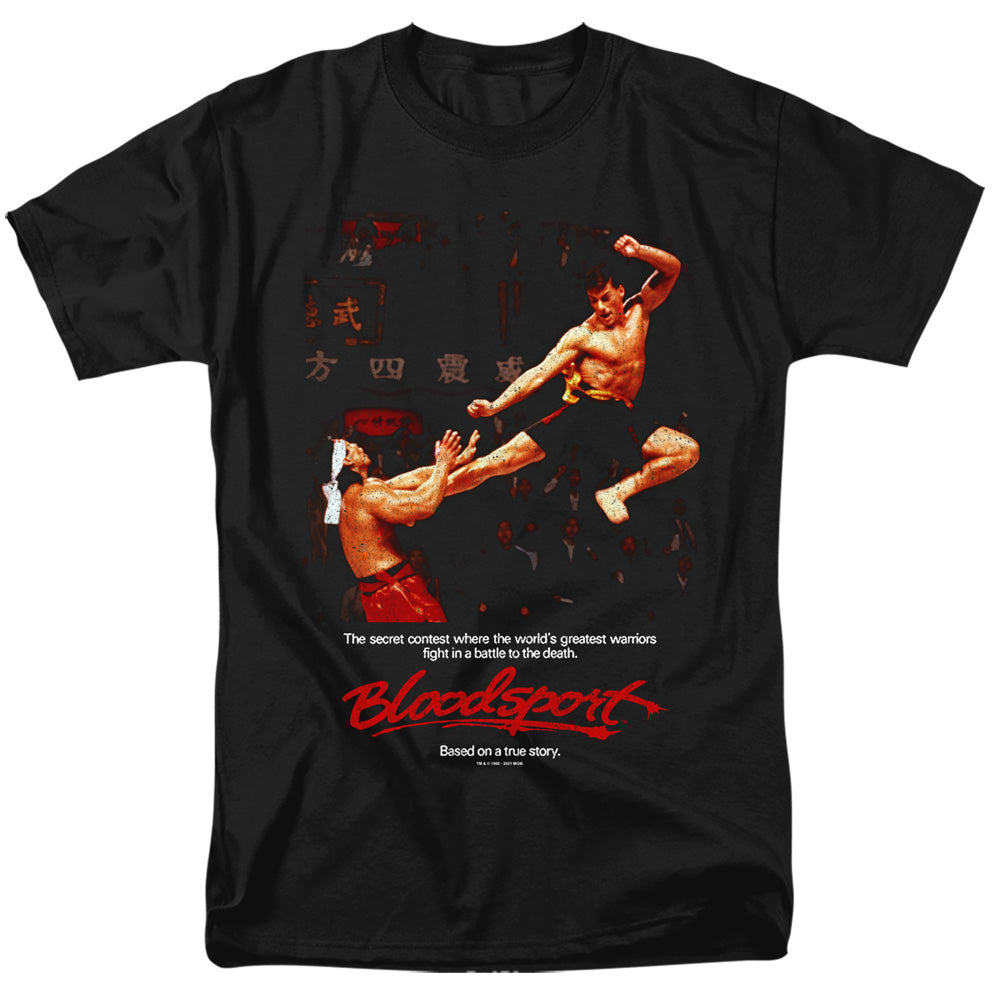 Bloodsport - Bloodsport Poster - Adult Unisex Short Sleeve T-Shirt - Black
