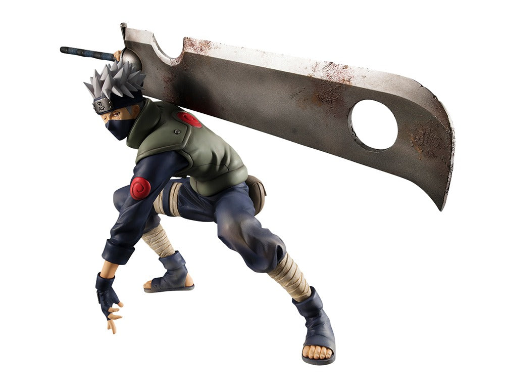 Megahouse Naruto Shippuden Kakashi Hatake G.E.M. Series Great Ninja War Version 15th Anniversary