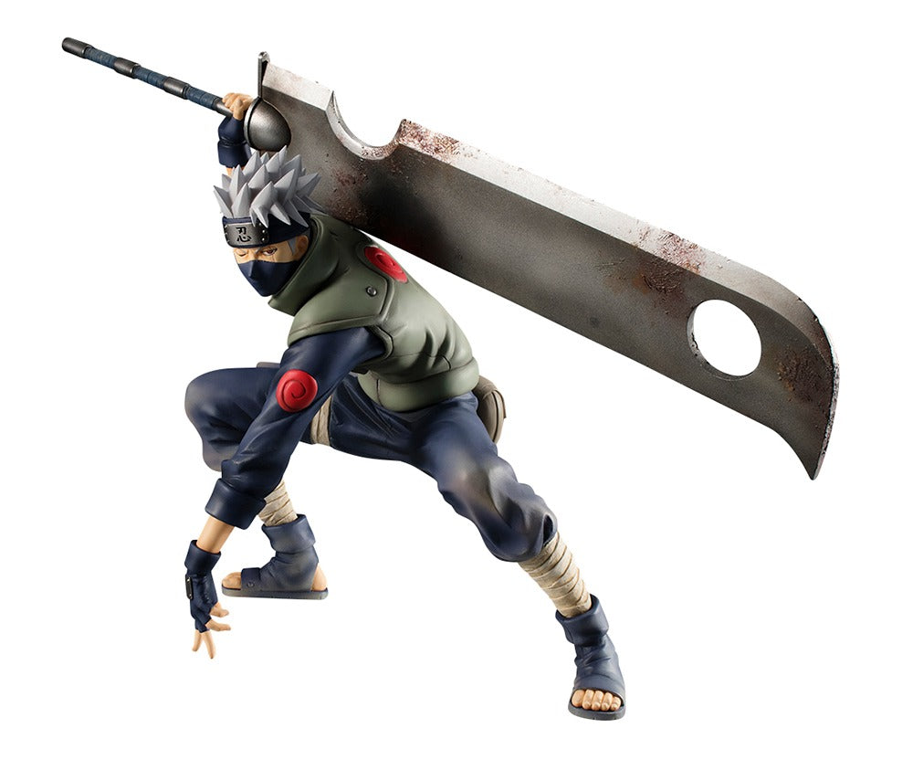 Megahouse Naruto Shippuden Kakashi Hatake G.E.M. Series Great Ninja War Version 15th Anniversary