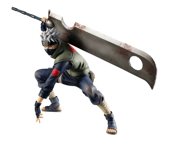Megahouse Naruto Shippuden Kakashi Hatake G.E.M. Series Great Ninja War Version 15th Anniversary